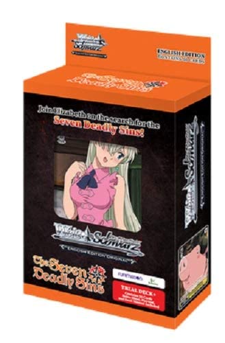 Weiss Schwarz The Seven Deadly Sins Trial Deck Plus - Per Deck Of 50 Cards #TOP1