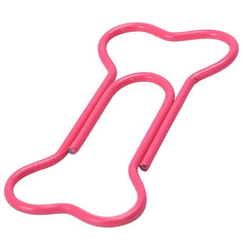 Wadakada Bueroklammern aus Metall 24 Stueck in PVC-Etui Knochen
