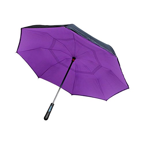 Superbrella Guarda-chuva Invertido Cor Roxo