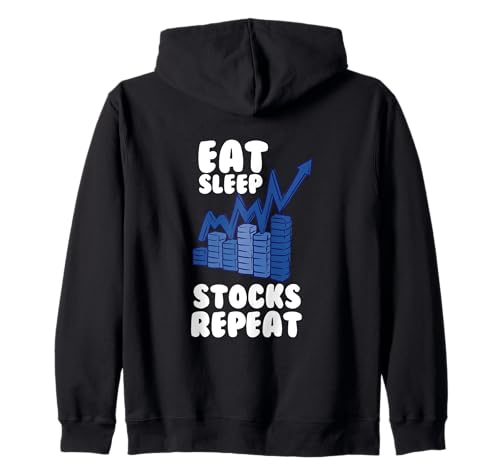 Trading de acciones Forex Trader y acciones Day Trading Sudadera con Capucha