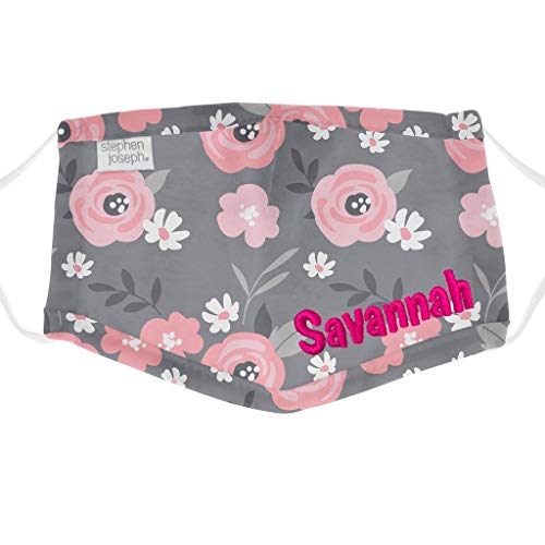 Personalized Kids Face Mask (Floral)