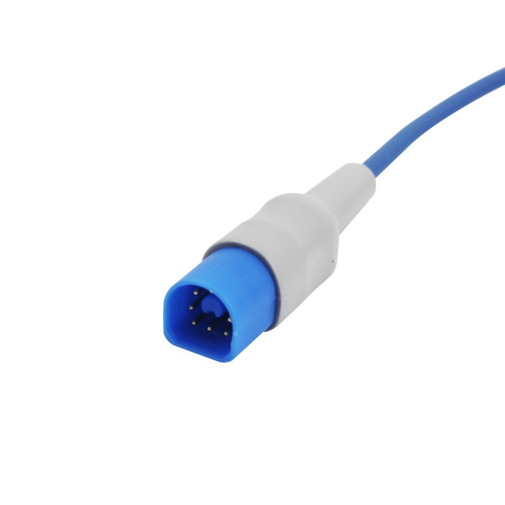Sino-k Kompatibel Philips M1191BL Spo2 Sensor Erwachsene Weiche 9,8 ft 8 Pins Connector FDA/CE Genehmigt