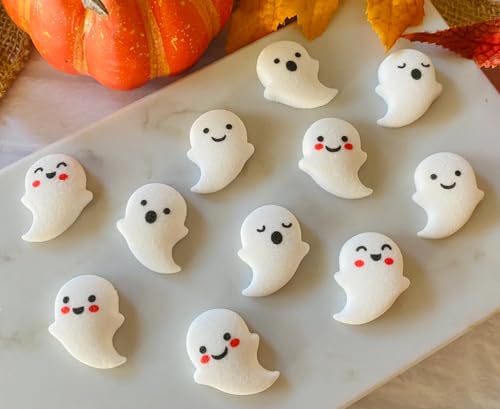 Cake Decoration, Ghost Buddies Edible Sugar Cupcake Or Cake Decorationss,