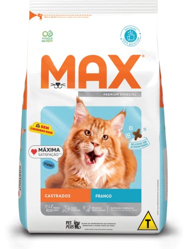 Ração Max para Gatos Castrados Frango