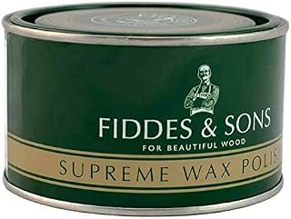 Fiddes Supreme Wax Polish 400ml - Light Brown