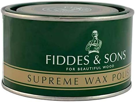 Fiddes Supreme Wax Polish 400ml - Light Brown