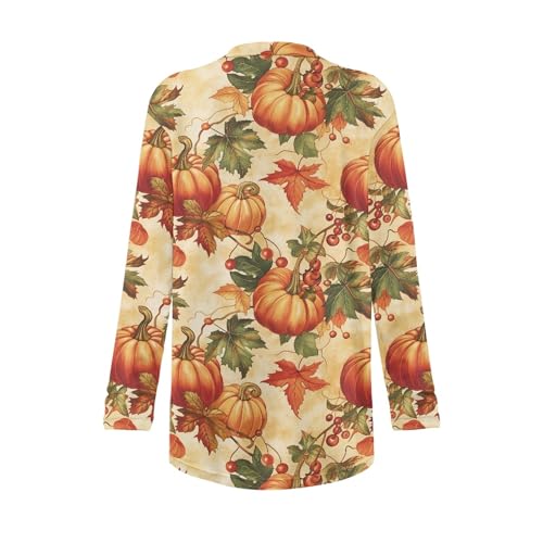 Image of Forchrinse Red Ladybug Cardigan for Women Causal Long Sleeve Open Front Cardigans Sweater Fashion 2024 Fall Coat with Pockets