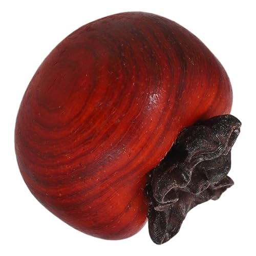 DECHOUS Hand-Carved Orange Ornament Realistic Faux Fruit Model for Home