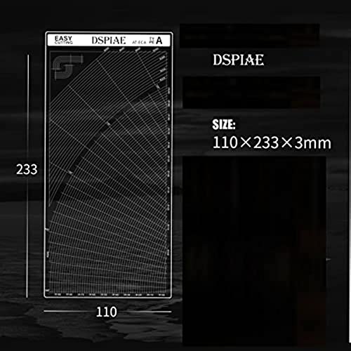 Image of DSPIAE Masking Tape Cutting Mat Double Sided Design Model Building Tools Cutting Plate - Straight Line
