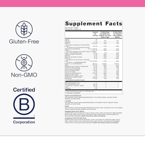 Metagenics PlusOne Prenatal Vitamins