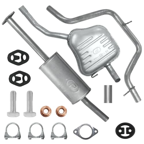 Polmo Schalldämpferset Auspuffanlage Auspuff für Mondeo 4 IV MK4 2007-2014 1.6 2.0