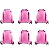 Amazon.com | PLULON 2Pcs Drawstring Bags Bulk Navy Blue Drawstring ...