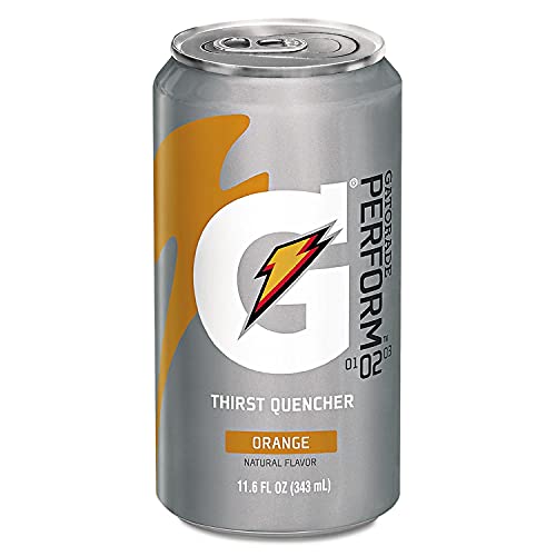 Gatorade Thirst Quencher, 24 Count, 11.6 oz Cans, Orange, 278.4 Fl Oz (Pack of 24) - image 2