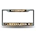 NFL Pittsburgh Steelers Chrome Licensed Plate Frame