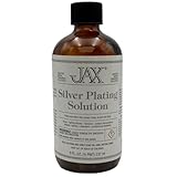 JAX Silver Plating Solution - Metal Finishing Solution - Antique Finish Without Heat or Electricity - 8 Ounce