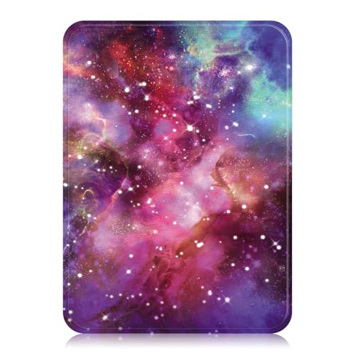 Image of Kindle Paperwhite Case 12th Generation 2024 - Slim Lightweight 7 Inch Book Cover with Auto Sleep /Wake | Protective Folio for Kindle Paperwhite 12th Gen,Galaxy