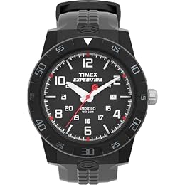 Timex Men's T49831 Expedition Rugged Analog Black Resin Strap Watch