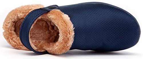 Women's Men's Lined Clogs Winter Garden Shoes House Slippers Slip On Faux Fur Lining Home Shoes Indoor Outdoor Mules W/Anti-Skid Rubber Sole #TOP3
