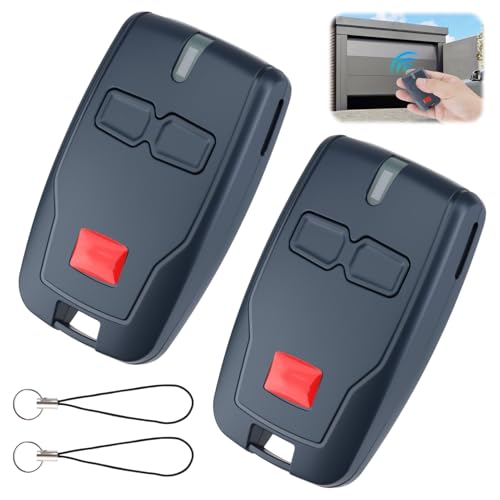 2PCS Mando Garaje BFT 433,92MHz Compatible con BFT Mitto 2, Ghibli, Kleio, TRC 2, RCB2, Mando a Distancia Universal Garáje Rolling Code para Puertas Automáticas BFT
