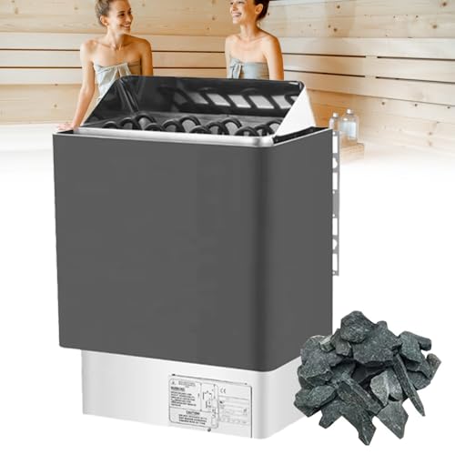 KYZTMHC Stufa per Sauna a Vapore Secco, Fornace a Vapore, Attrezzatura per Sudore per Sauna, Camera per Bagno a Vapore Spa Attrezzatura per Camera Accessorio per Sauna Sauna(9KW/380V)
