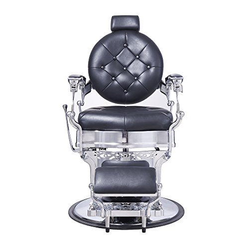 Heavy Duty Barber Chair Men's Grooming Barbershop Hydraulic Chair - Vanquish #TOP1