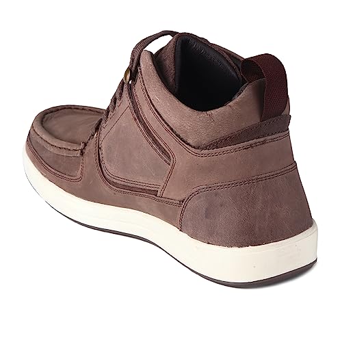 Image of Red Chief Leather Casual Boots for Men