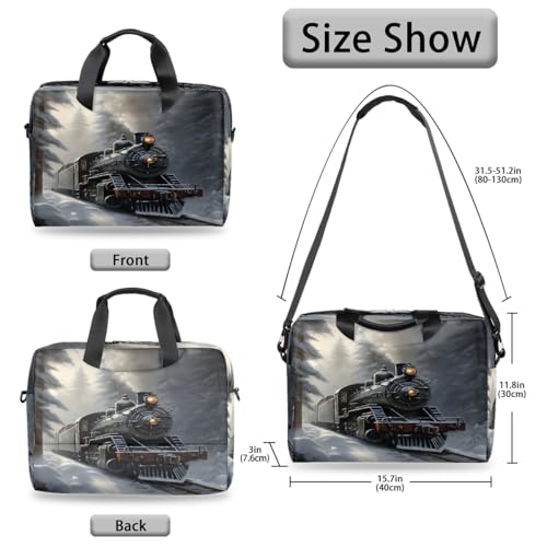 Maletín para portátil 15.6" poliéster impermeable miniatura 5