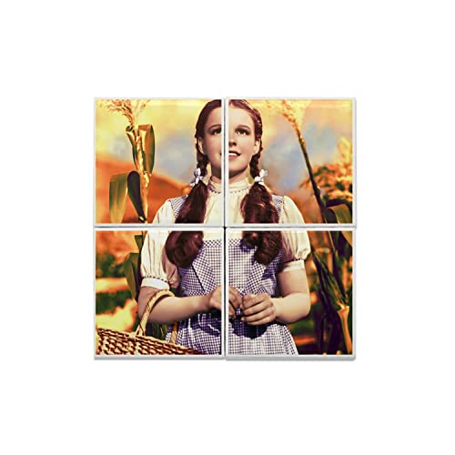 Carreaux Céramique Judy Garland 15,2x15,2 cm pour Fresque Cinéma Rétro