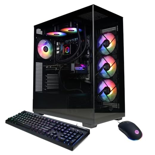 CyberPowerPC Gamer Xtreme Gaming PC, AMD Ryzen 9 9900X 4.4GHz, GeForce RTX 5070 12GB, 32GB DDR5, 1TB PCIe 4.0 SSD, WiFi Ready & Windows 11 Home (GXiVR8080A41)