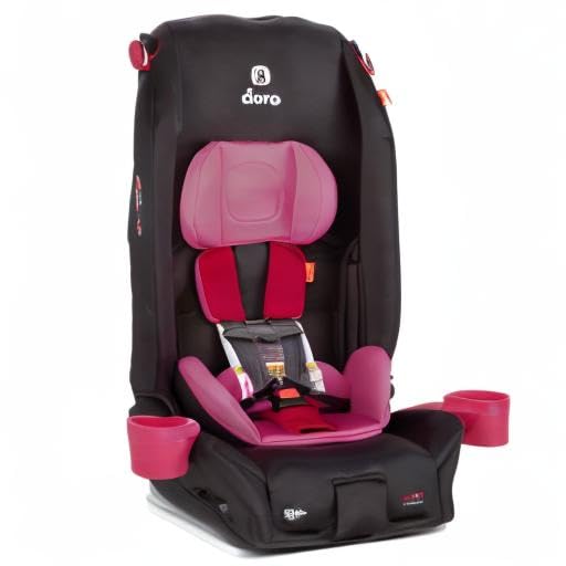 Image of Diono Radian 3R Comfort Travel Kit, Infant Car Seat Accessory, Compatible with Radian 3R, 7-Piece Kit (2 Harness Pads, 1 Buckle Pad, Head Cushion, Seat Cushion, 2 Cupholders), Pink Cotton Candy