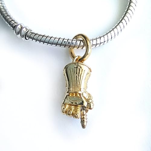 Dijes de plata de ley CHARMY´S para pulsera con diseños de superhéroes elegantes 7