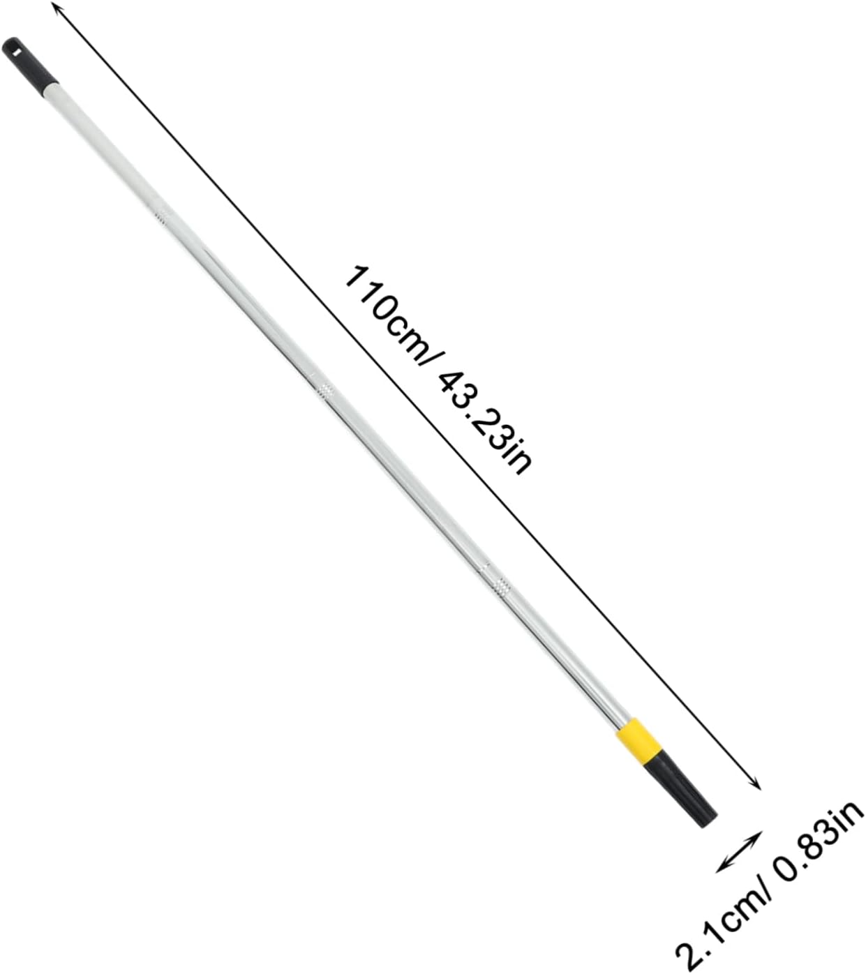 Universal Clamp Paint Brush Extender Pole Extendable Paint Pole for High Ceilings