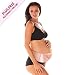WOMBCRADLE Maternity Belt | Advanced Body-Hugging Belly Band for Pregnancy & Post-Pregnancy | Superior Lower Back, Pelvic, Hip & Spine Support for Pain Relief from Aching Stretching Muscles