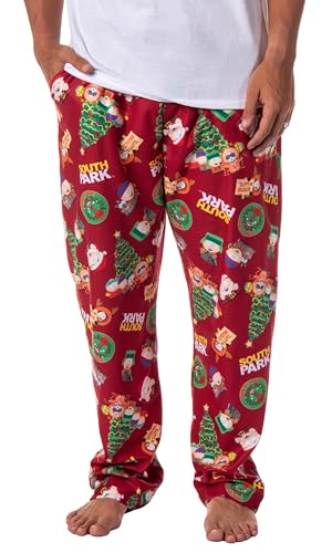 INTIMO South Park Mens' TV Show Stan Kyle Cartman Kenny Christmas Sleep Pajama Pants
