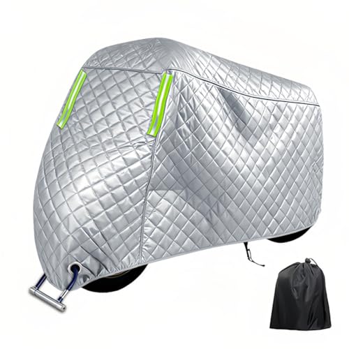 Funda Moto antigranizo para Benelli XRE 300, Resistente Grande Funda Impermeable para Moto con Orificios para Cerradura Engrosada Exteriores Cubierta de la Motocicleta