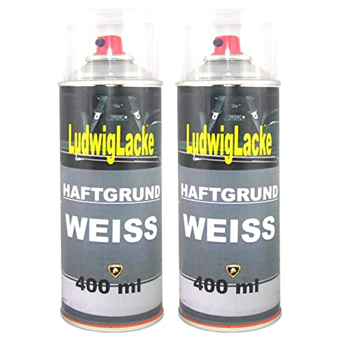 Lot de 2 apprêts - Blanc - 400 ml chacun