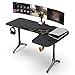 Outshine Gaming Citadel - Scrivania ad angolo a forma di L, 160 cm x 100 cm x 70-80 cm, con gambe regolabili in altezza e gestione dei cavi dedicata (DESTRA)
