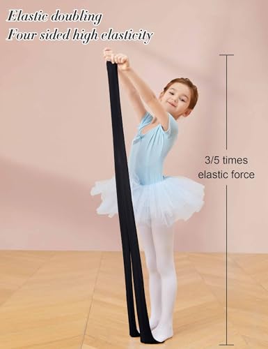 Image of Daydance Toddler Girls Women Soft Ballet Convertible Tights for Dance, Gymnastics, Under Dress, 60D, 2-15 Years, Women Size