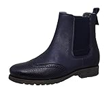 Rutschfeste Sohle Bisgaard Mädchen 51003218 Chelsea Boots, Blau (604 Blue), EU 40