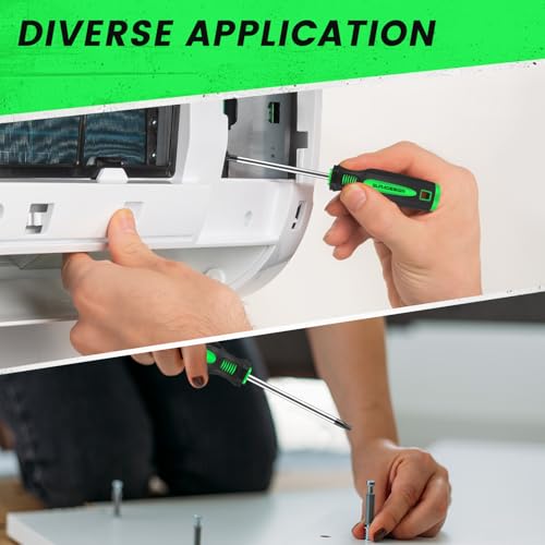 GURADESIGN 13 Pieces Magnetic Torx Screwdriver Set ，T5 -T40 Star Screwdrivers