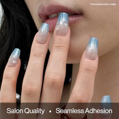 Image of ohora Semi Cured Gel Nail Strips (N Shinning Lagoon)