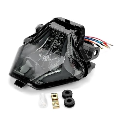 Feux arrière moto LED 12V multifonction à clignotants intégrés MT-07 FZ-07