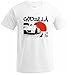 Produktbild Best Cars Speed Drift Godzilla Auto Racing Tuning JDM Fan T Shirt S/M/L/XL/XXL (L, Weiss)