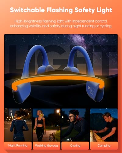 KLKE Z3 Open-Ear Bone Conduction Headphones with Mic, Sports Headset - image 4
