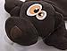 Hear Doggy Flattie Brown Beaver Ultrasonic Silent Squeaker Dog Toy, 58519 Large