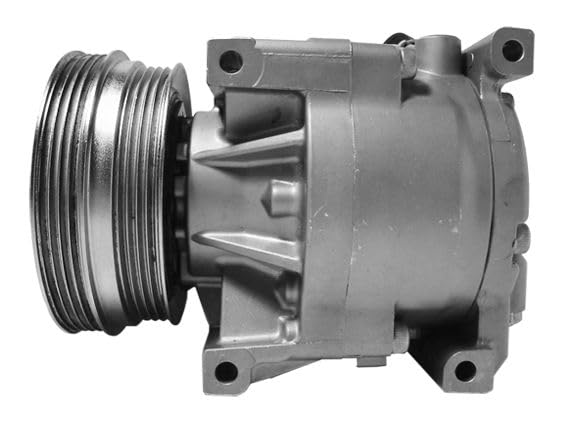 Compresor de aire acondicionado 10-0187 apto para Fiat Marea + Weekend + Punto + Van + Cabrio + Palio + Weekend + Doblo + Cargo + Brava + Bravo I 93-10
