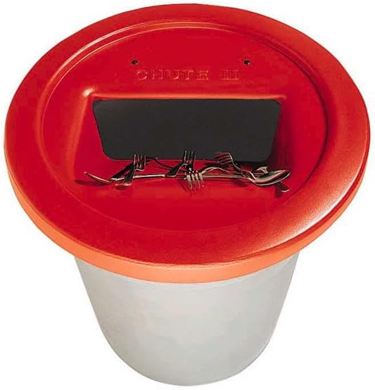 Golden West 3750 The Chute Red Flatware Trap For 32/44 Gal. Containers