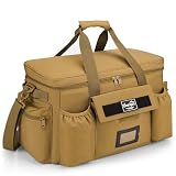 YOUNGOA 30L Large Cooler Bag, Insulated Beach Cooler Portable Collapsible Soft Sided Ice Chest for Camping, Fishing, Travel, Outdoor