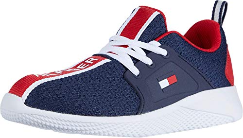 Tommy Hilfiger Unisex-Child Kids' Th Cadet Lace Sneaker