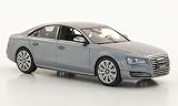 Marke : Audi Audi A8 (D4), met.-grau, Modellauto, Fertigmodell, Kyosho 1:43